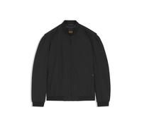 Bomberjacke BOSS ORANGE "Ovarsi", Herren, Gr. 54, schwarz001, Jacken Bomberjacke, Relaxed Fit, leicht wattiert (88362905-54) schwarz001