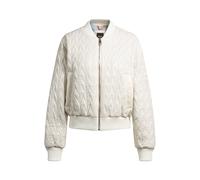 BOSS Wasserabweisende Bomberjacke mit Steppmuster - Style C_Pikomba1, 50531026 Weiß 34