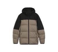 BOSS Wasserabweisende Daunenjacke mit abnehmbarer Kapuze - Style OW_Block-X JT HD, 50548693 Hellbraun XL
