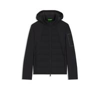 BOSS Wasserabweisende Daunenjacke mit abnehmbarer Kapuze - Style OW_T-Down HY HD 1, 50551095 Schwarz XL