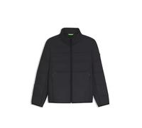 Daunenjacke BOSS GREEN "OW Urbanex Puffer", Herren, Gr. XXL, dunkelblau402, Web, Obermaterial: 100% Polyester. Füllung: 80% Entendaune, 20% Entenfeder, unifarben, regular fit normal, hoch geschlossene