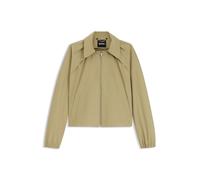 BOSS Wasserabweisende Jacke aus Baumwoll-Mix - Style Cabasy, 50562884 Beige 42
