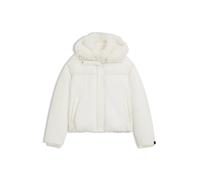 BOSS Regular Fit Steppjacke mit Jacquard-Einsätzen Modell 'PEXIA' in Offwhite, Größe 46