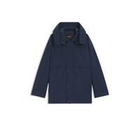 BOSS Wasserabweisende Jacke mit abnehmbarer Kapuze - Style Ocielo, 50551876 Dunkelblau 50