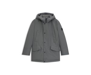 BOSS Wasserabweisende Jacke mit kontrastierendem Einsatz - Style Osiass1, 50547078 Grau 54