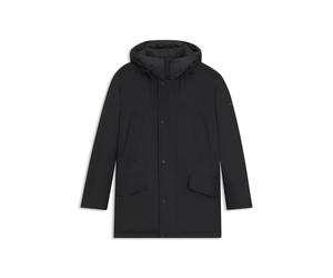 BOSS Wasserabweisende Jacke mit kontrastierendem Einsatz - Style Osiass1, 50547078 Schwarz 58