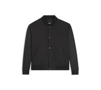BOSS Wasserabweisende Jacke mit Monogramm-Muster an den Ärmeln - Style H-Covor, 50564412 Schwarz 46