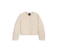 BOSS Wasserabweisende Jacke mit Rautensteppung - Style C_Paressa, 50553785 Hellbeige 36