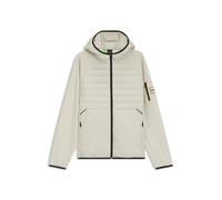 BOSS Wasserabweisende Jacke mit Reißverschlusstasche am Ärmel - Style J_Urbanex Hybrid HD, 50541032 Hellbeige XXXL