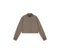 BOSS Wasserabweisende Jacke mit Satin-Finish - Style Petticali, 50564781 Braun 32