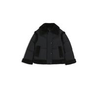 BOSS Wasserabweisende Jacke mit Teddy-Details - Style C_Pajuna, 50548173 Schwarz 36