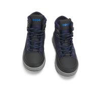 BOSS Wasserabweisende Kids-Boots mit Innenfutter aus Kunstfell - Style J51318/86P31, J51318 Dunkelblau 28