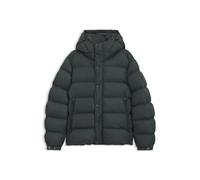 BOSS Wasserabweisende Steppjacke mit Kapuze und gepolstertem Kragen - Style Omaris1, 50565779 Dunkelgrün 54