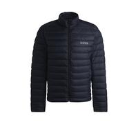 BOSS Wasserabweisende Steppjacke mit tonalem Logo - Style Calanos, 50481548 Dunkelblau 56