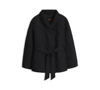 BOSS Wasserabweisende, wattierte Jacke mit Schalkragen - Style C_Pacolina, 50568236 Schwarz 34