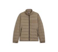BOSS Wasserabweisende wattierte Jacke mit tonalem Logo - Style H-Cenitos, 50519237 Hellbraun 48