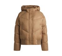 BOSS Wasserabweisende, wattierte Reitsport-Bomberjacke - Style MARSHA BOMBER PUFFER JACKET, B6W1401 Hellbraun XL