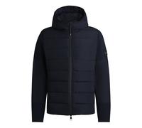 BOSS Wasserabweisende, wattierte Reitsport-Hybrid-Jacke - Style JEFF PUFFER HYBRID, B6M1403 Dunkelblau M
