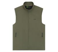 BOSS Wasserabweisende Weste aus Stretch-Gewebe mit Logo-Detail - Style OW_Lite-X Vest, 50551055 Olive XXXL