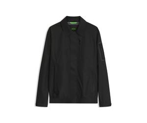 BOSS Wasserabweisender Blouson mit verschweißter Leiste an der Vorderseite - Style OW_Visit Coach JT, 50561423 Schwarz XXXL