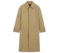 BOSS Wasserabweisender Mantel mit verdecktem Reißverschluss - Style C-Colin-261F, 50554158 Beige 50