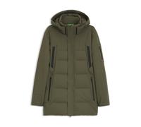 BOSS Wasserabweisender Parka mit Daunenfüllung - Style OW_Block-X Parka, 50547262 Olive L