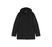 BOSS Wasserabweisender Parka mit Daunenfüllung - Style OW_Block-X Parka, 50547262 Schwarz 4XL