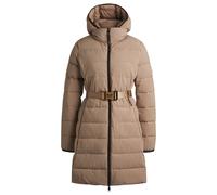 BOSS Wasserabweisender Reitsport-Steppmantel mit seitlichen Reißverschlüssen - Style VESPA CORD PUFFER COAT, B6W1402 Beige M