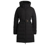 BOSS Wasserabweisender Reitsport-Steppmantel mit seitlichen Reißverschlüssen - Style VESPA CORD PUFFER COAT, B6W1402 Schwarz XL