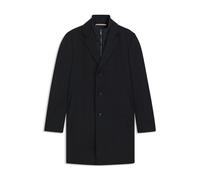 BOSS Wasserabweisender Slim-Fit Mantel mit herausnehmbarem Innen-Layer - Style H-Hyde-Bib-254, 50551117 Dunkelblau 48