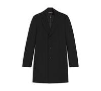 BOSS Wasserabweisender Slim-Fit Mantel mit herausnehmbarem Innen-Layer - Style H-Hyde-Bib-254, 50551117 Schwarz 50