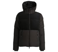 BOSS Wasserdichte Reitsport-Jacke mit Cord-Details - Style TOMAS CORD PUFFER JACKET, B6M1401 Schwarz XXL
