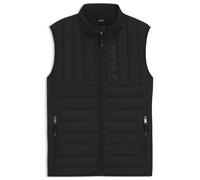 BOSS Wasserdichte Reitsport-Weste mit vertikalem Logo-Print - Style RUBEN LIGHT PUFFER VEST, B7M1403 Schwarz S
