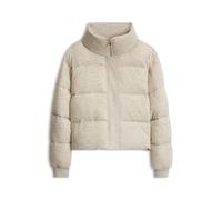 BOSS Wattierte Bomberjacke aus Schurwolle mit Kaschmir - Style Fialetta, 50567375 Natur M
