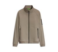 BOSS Herren Jacke OW_CORD FLEECE HY, mint, Gr. S