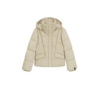 BOSS Wattierte Jacke mit Kapuze und Paspeln - Style Pepule5, 50546845 Hellbeige 38