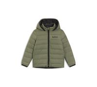 BOSS Wendbare Kids-Jacke mit Daunenfüllung und wasserabweisendem Finish - Style J52398/72404A, J52398 Dunkelgrün 114