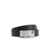 BOSS Wendegürtel aus italienischem Leder mit zwei Schließen - Style Galliz_Gb35_pp, 50481069 Schwarz ONESI