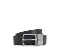 BOSS Wendegürtel aus italienischem Leder - Style Madison-B1_Or30_grp, 50553288 Schwarz ONESI