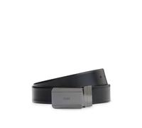 BOSS Wendegürtel aus Leder mit Dorn- und Koppelschließe - Style Gifflet-G_Gb35_pp, 50568650 Schwarz ONESI