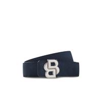 BOSS Wendegürtel aus Leder mit Double-B-Schließe - Style B_Icon-St_Sr35_sdsf, 50572915 Dunkelblau 85