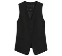 BOSS Weste aus Stretch-Crepe - Style C_Javesta1, 50580316 Schwarz 44