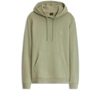 BOSS Hoodie aus Baumwoll-Terry mit Logo-Aufnäher - Style Wetalk, 50509314 Hellgrün S