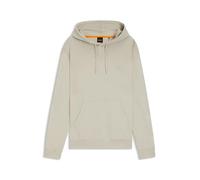 BOSS Hoodie aus Baumwoll-Terry mit Logo-Aufnäher - Style Wetalk, 50509314 Hellbraun M