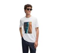 Boss - "What Lies Beyond Imagination" T-Shirt für Herren (Weiß) S