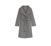 BOSS Mantel aus Schurwolle und Kaschmir mit Gürtel - Style Calegan, 50548490 Grau 46