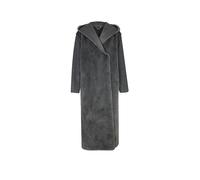 BOSS Wollmantel in Felloptik COSFUR_DF grau | 34