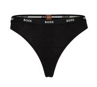 BOSS String aus Stretch-Jersey mit Logo am niedrigen Bund - Style THONG CI, 50502752 Schwarz XS