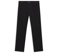 BOSS Year of the Horse Tapered-Fit Jeans aus schwarzem Denim mit gelasertem Muster - Style HAO_CNY, 50556489 Schwarz 38/32