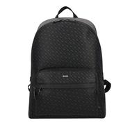 Boss Zair Daypack Leder 43 cm Laptopfach schwarz